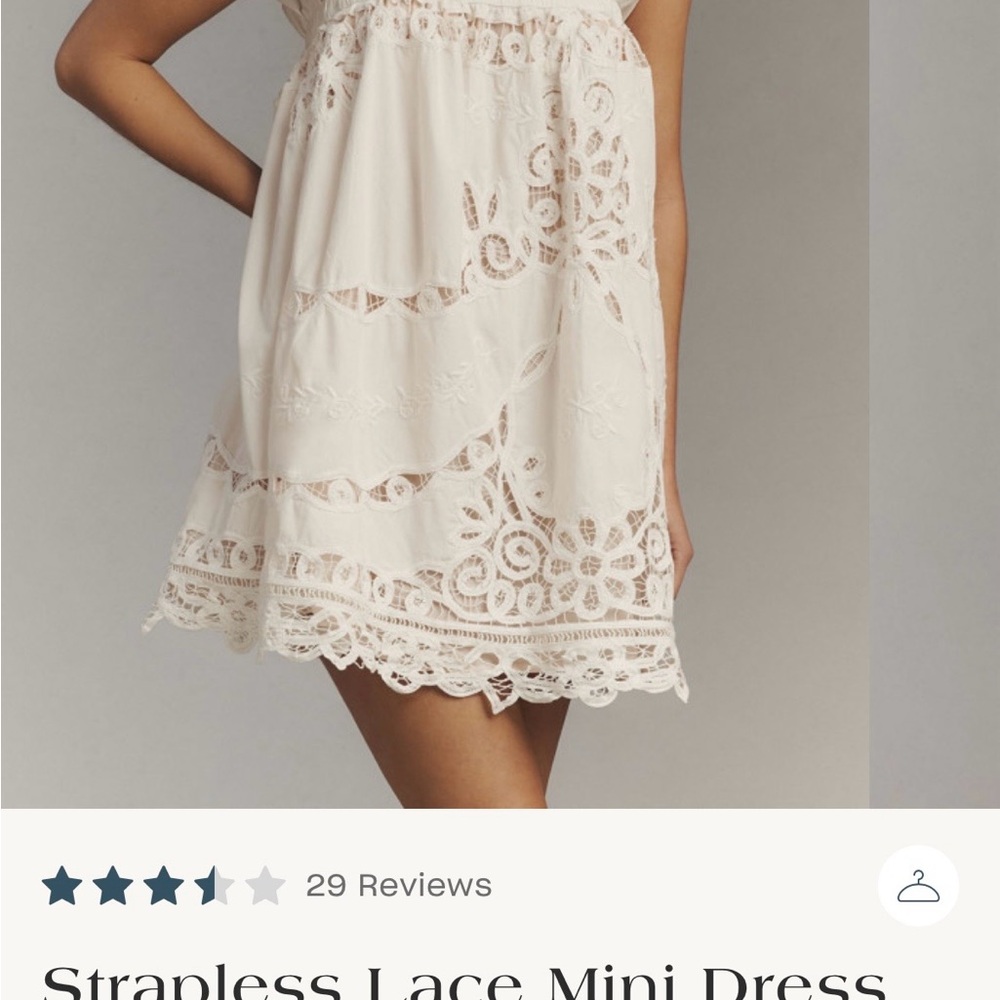 Maeve Blush and White Ruched Dress